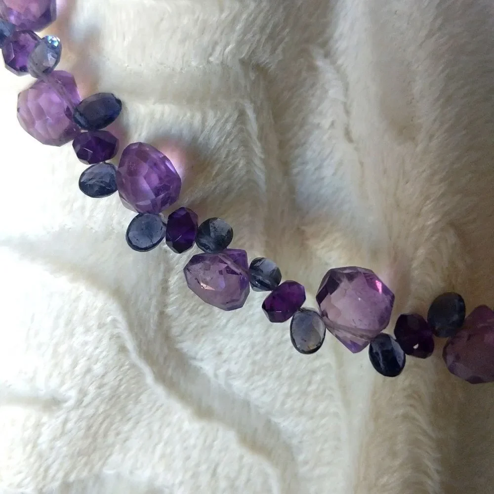 Exquisite Genuine Amethyst Necklace